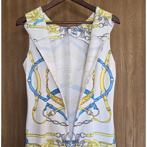 J. McLaughlin Sofia Sleeveless Catalina Cloth Dress - Picture 4 of 10